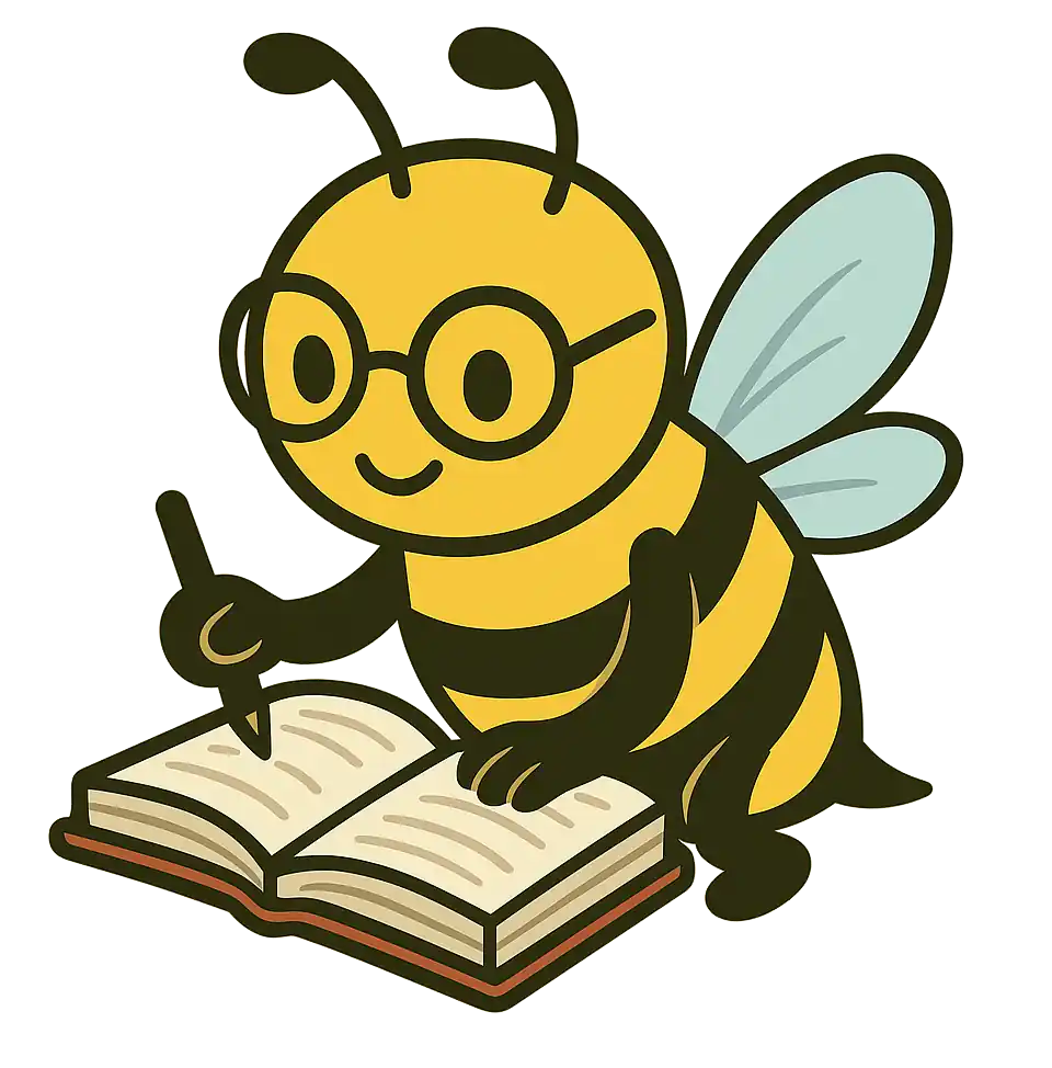 Bee mascot for Prepify